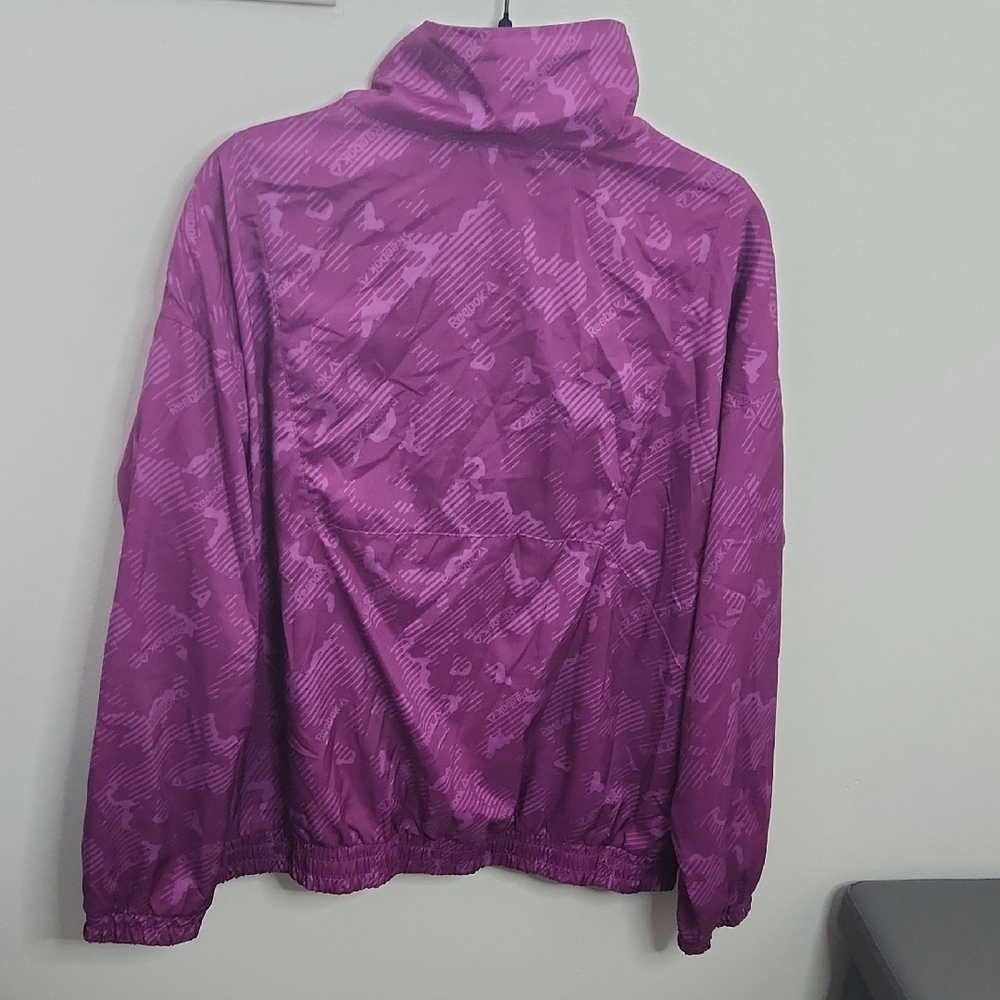 Reebok Purple Patterned Jacket - Picture 2 of 3